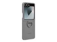 Case Samsung Gray Silicone Case - For Samsung Galaxy Z Flip 6