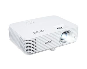 Мултимедиен проектор Acer Projector X1629HK, DLP, WUXGA (1920x1200), 4800 ANSI Lm, 10000:1, 3D, Auto Keystone, 24/7 operation, Low input lag,  AC power on, 2xHDMI/MHL, no VGA, RCA, RS232, DC Out (5V/1.5A), Audio in/out, 1x10W, 2.9kg, White++Logitech Wirel