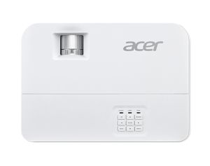 Мултимедиен проектор Acer Projector X1629HK, DLP, WUXGA (1920x1200), 4800 ANSI Lm, 10000:1, 3D, Auto Keystone, 24/7 operation, Low input lag,  AC power on, 2xHDMI/MHL, no VGA, RCA, RS232, DC Out (5V/1.5A), Audio in/out, 1x10W, 2.9kg, White++Logitech Wirel