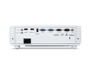 Мултимедиен проектор Acer Projector X1629HK, DLP, WUXGA (1920x1200), 4800 ANSI Lm, 10000:1, 3D, Auto Keystone, 24/7 operation, Low input lag,  AC power on, 2xHDMI/MHL, no VGA, RCA, RS232, DC Out (5V/1.5A), Audio in/out, 1x10W, 2.9kg, White++Logitech Wirel
