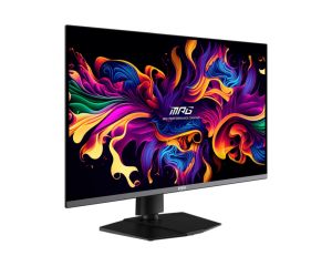 Монитор MSI MPG 322URX QD-OLED, 31.5", 0.03ms, 240Hz, Flat, 3840x2160 UHD, 16:9, G-Sync Compatible, HDR True Black 400, 450 nits, 99% DCI-P3, AG, 1.5M:1, 100M:1, DP(2.1a), 2xHDMI 2.1, 1xTypeC DP alt. w/PD (98W), USB HUB, Pivot, Heigh Adj., VESA, Black, 9.