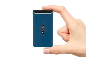 Hard disk Transcend 500 GB, SSD extern, PCIe la USB 3.1 Gen 2, tip C