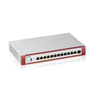 Защитна стена ZyXEL USG FLEX 500 H, 2*2.5G, 2*2.5G( PoE+) & 8 Gigabit user-definable ports, 1*USB with 1 YR Gold Security Pack