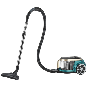 Power: 800W, Noise level: 80 dB,Metal telescopic tube, Container: 2 l., HEPA (H13) filter, 7.2 meters of cable, Color: Green