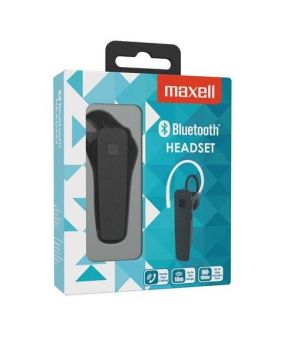 Bluetooth Headset MAXELL MXH-HS03, hands free, Black