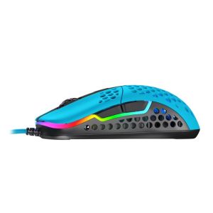 Mouse pentru gaming Xtrfy M42 Miami Blue, RGB, Blue