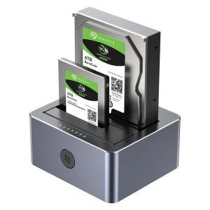 Unitek докинг станция Storage - HDD Dock - 2 BAY - Y-3026GY01-EU