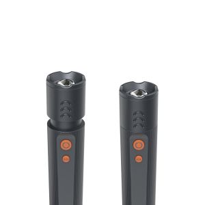 HAMA LED Фенер FLX1200-C, презареждащ се, удароустойчив, алуминиев, 4 режима + SOS