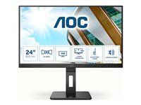 AOC 24P2QM 23.8inch Monitor VGA DVI HDMI DP USB