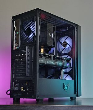 RTX 5070 12GB/ Ryzen 7-7800X3D/ RAM 32GB/ SSD 1TB/ 1000W  - Геймърски компютър DarkReaper Z2