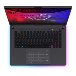 Лаптоп Asus Strix G16 G615LP-S5054,Intel  Ultra 9 275HX 2.7 GHz (36MB Cache, up to 5.4 GHz, 24 cores),16.0 WQXGA(2560X1600),16:10 Bend+500nits, AG,240Hz,DDR5 32GB ( 16GB DDR5-5600 SO-DIMM *2 ) ,1TB , RTX 5070  8GB GDDR7,Wi-Fi 7 ,Backlit Chiclet Keyboard 1