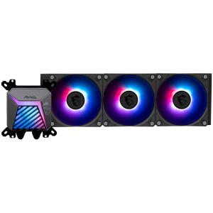 MSI MAG CORELIQUID A15 360, 3x120mm Pre-installed ARGB Daisy Chain Fans, Adjustable Offset Kit, Replacable Top Cover, Copper Base Intel LGA 1700/1851, AMD AM5/AM4, 3Y Warranty