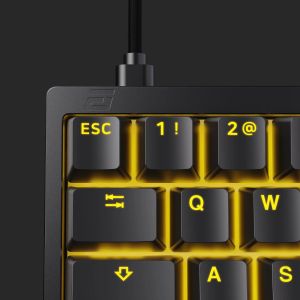 Endgame Gear професионална геймърска механична клавиатура Professional Gaming Mechanical Keyboard KB65HE 8K - Gateron Magnetic Switches, Hall Effect, RGB - Black
