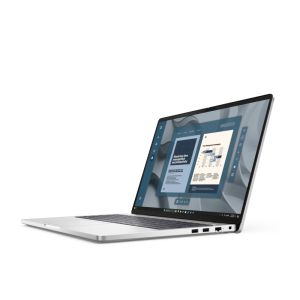 Лаптоп Dell Pro 16 PC16255, AMD Ryzen AI 7 350 (24 MB, 8C, up to 5.0 GHz), 16.0" FHD+(1920x1200) IPS, AG, 300nits, 16 GB, DDR5, 5600 MT/s, 512 GB SSD, AMD Radeon 860M, FHD HDR + IR Cam and Mic, Wi-Fi 6E, FPR, Backlit Kb, Win 11 Pro, 3Y PS, Platinum silver