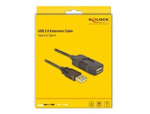 Delock Cable USB 2.0 Extension, active 15 m