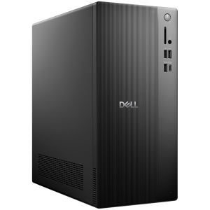 Dell Tower (ECT1250), Intel Core i5 14400 (10C, 16T, 20MB cache, up to 4.7GHz), 8GB (1x8GB) DDR5, 512GB M.2 SSD, Intel UHD Graphics 730,  Wi-Fi+BT,  BG KBD, Mouse, Ubuntu, 3Y ProSupport