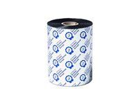 BROTHER Black ribbon standard wax/resin 110mm x 600m Sold in 6-pack