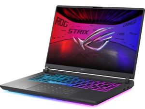 Лаптоп Asus Strix G16 G615LW-S5029W,INTEL ARL HX Ultra 9, 16.0  WQXGA (2560X1600)16:10,Bend+500nits ,AG, 240 Hz,DDR5 32GB ( 16GB DDR5-5600 SO-DIMM *2 ) ,1TB , RTX5080  16GB,Wi-Fi 7 ,Backlit Chiclet Keyboard 4-Zone RGB, Windows 11,Eclipse Gray , Backpack