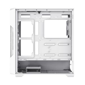 Gamemax Case EATX - SIEGE White - Addressable RGB