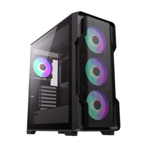 Gamemax Case EATX - SIEGE Black - Addressable RGB