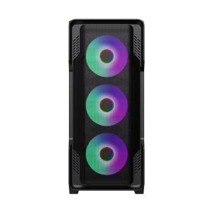Gamemax Case EATX - SIEGE Black - Addressable RGB
