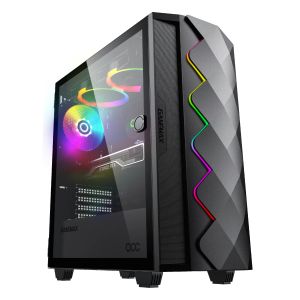 Gamemax Case EATX - Diamond COC Black - Addressable RGB