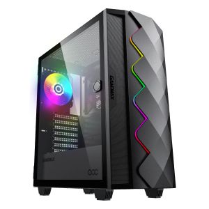 Gamemax Case EATX - Diamond COC Black - Addressable RGB