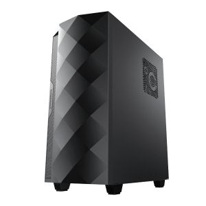 Gamemax Case EATX - Diamond COC Black - Addressable RGB