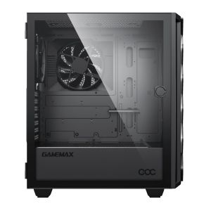 Gamemax Case EATX - Diamond COC Black - Addressable RGB