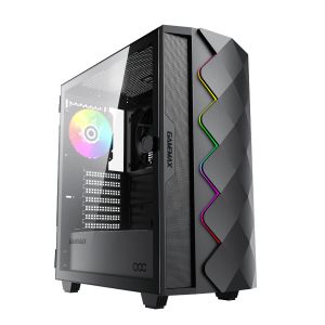 Gamemax Case EATX - Diamond COC Black - Addressable RGB