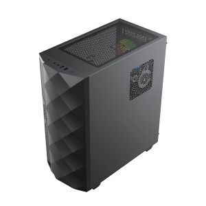 Gamemax Case EATX - Diamond COC Black - Addressable RGB