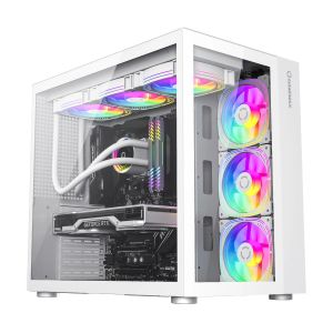 Gamemax Case ATX - Infinity White