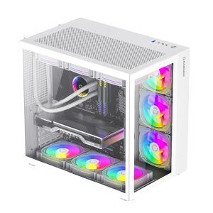 Gamemax Case ATX - Infinity White