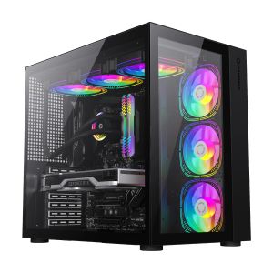 Gamemax Case ATX - Infinity Black