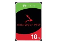SEAGATE Ironwolf PRO Enterprise NAS HDD 10TB 7200rpm 6Gb/s SATA 256MB cache 8.9cm 3.5inch 24x7 for NAS RAID Rackmount Systeme BLK