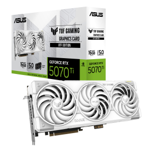 Graphic card ASUS TUF Gaming RTX 5070 TI 16GB GDDR7 White OC Edition