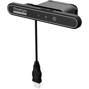 Prestigio Solutions Videoconferință Windows Hello Camera: FHD, 2MP, 2 microfon, 1m (Raza de acțiune), Conexiune prin USB 3.0