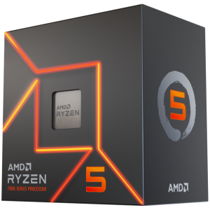 Processor AMD Ryzen 5 7600 6C/12T (3.8GHz / 5.1GHz Boost, 38MB, 65W, AM5)