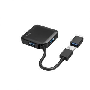 HAMA USB-C HUB / 4 PORT