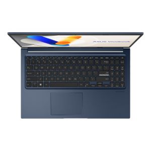 Лаптоп Asus Vivobook X1504VA-BQ1647, Intel Core i5-1334U 1.3 GHz (12MB Cache, up to 4.6 GHz, 10 cores, 12 Threads), 15.6" FHD,(1920x1080),16GB DDR4, SSD 512GB, No OS, Quiet Blue