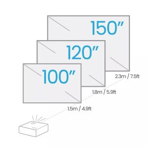 Projector BenQ X500i, 2200lm, 4K, Android 11, AirPlay, Google Cast