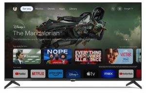 Television Sharp 43GL4260, 43" LED Google TV, 4K Ultra HD 3840x2160 Frameless, AQUOS, 1,000,000:1, DVB-T/T2/C/S/S2, Active Motion 1000, HDR10, Dolby Atmos, Dolby Vision, Google Assistant , Chromecast Built-in, HDMI 2.1 with eARC, 3.5mm Headphone jack / li