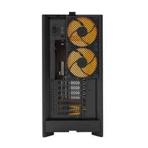 Montech Case ATX - HS01 PRO (W) - 5 x 120 mm ARGB Fans, USB-C, Black