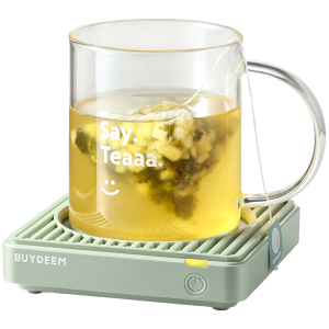 BUYDEEM Mug/coffee warmer, model OA2001, color Cozy Greenish