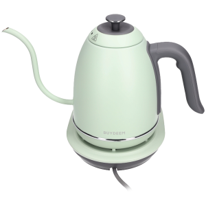 BUYDEEM Electric Gooseneck Coffee Kettle, model K821, color Cozy Greenish EU