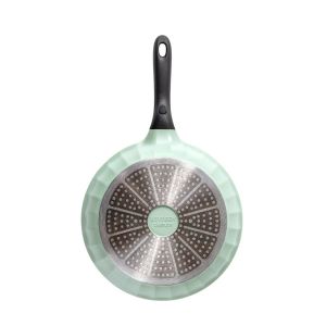 BUYDEEM Cast Aluminum Nonstick Frying Pan 25 cm, model CP151, color Cozy Greenish