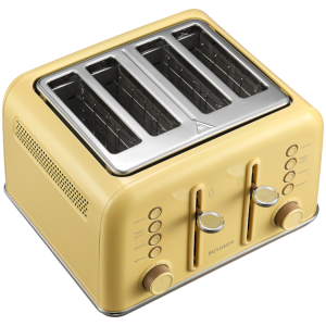 BUYDEEM 4 Slice Toaster, model DT640E, color Mellow Yellow, EU