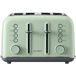 BUYDEEM 4 Slice Toaster, model DT640E, color Cozy Greenish, EU