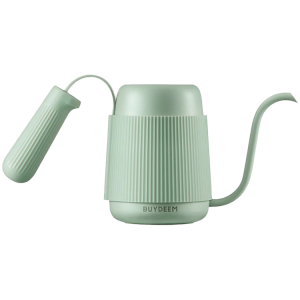 BUYDEEM Gooseneck Pour Over Coffee Kettle, model CD2006, color Cozy Greenish