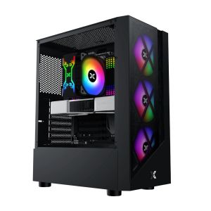 Xigmatek кутия Case ATX - Duke - 4 RGB Fans